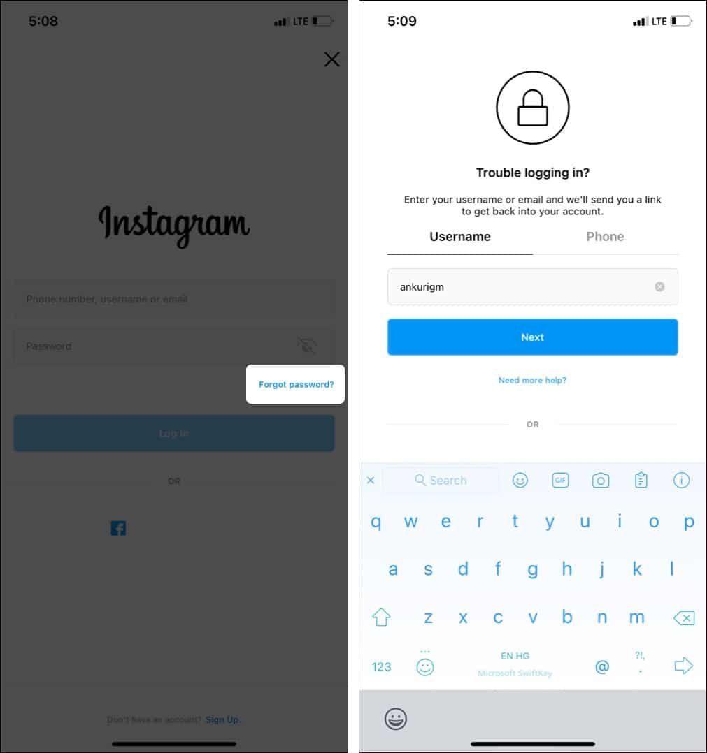instagram-forgot-password-feature