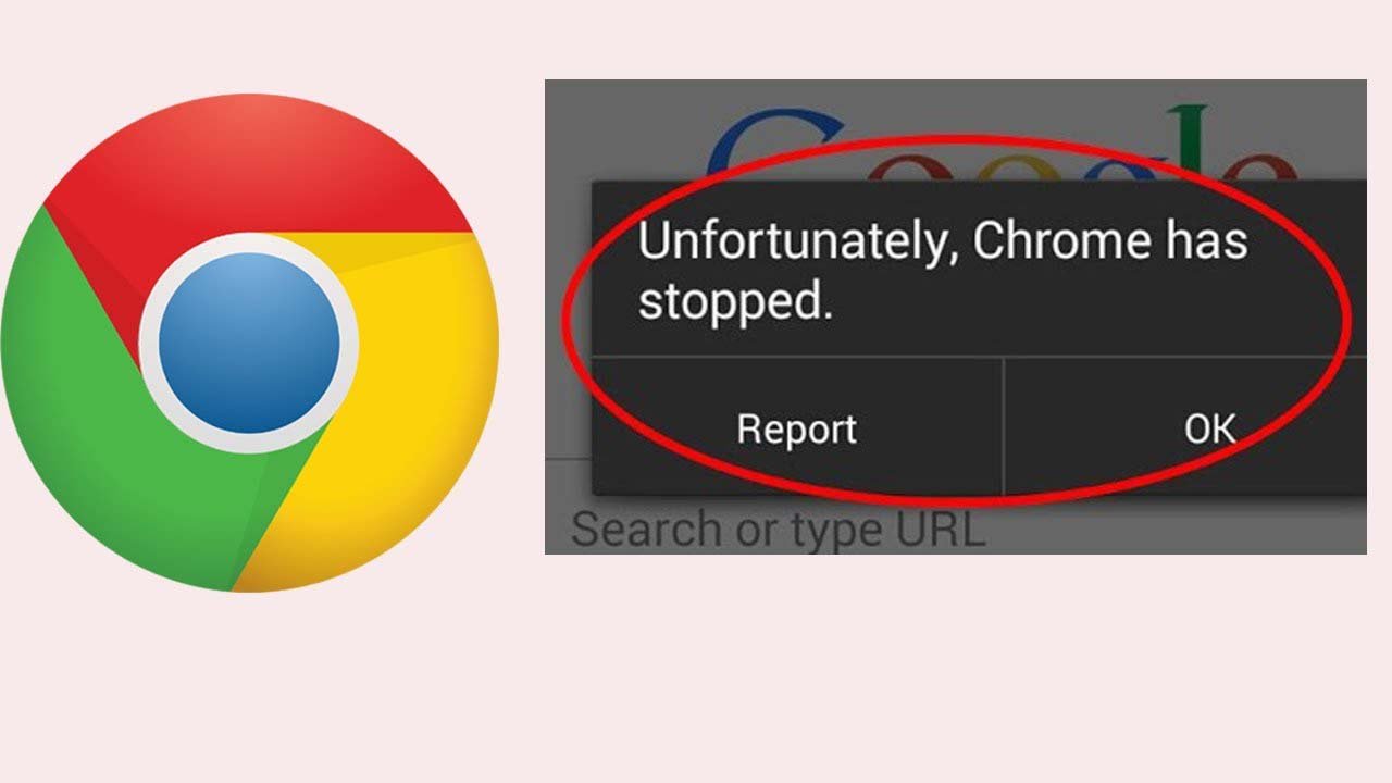 arreglar Error "Desafortunadamente, Chrome se detuvo" en Android