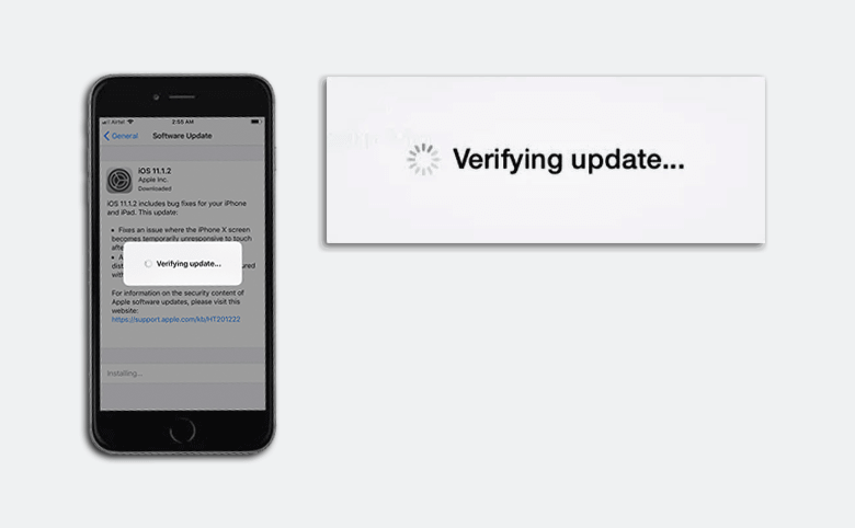arreglar iPhone atascado "verificando actualización" pantalla