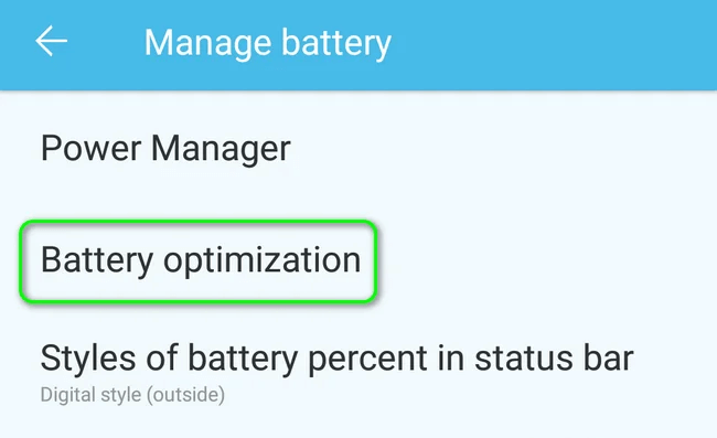battery-optimization