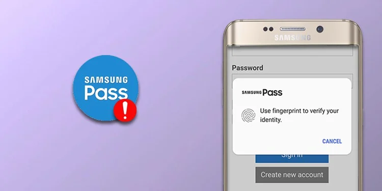arreglar Samsung Pass no funciona