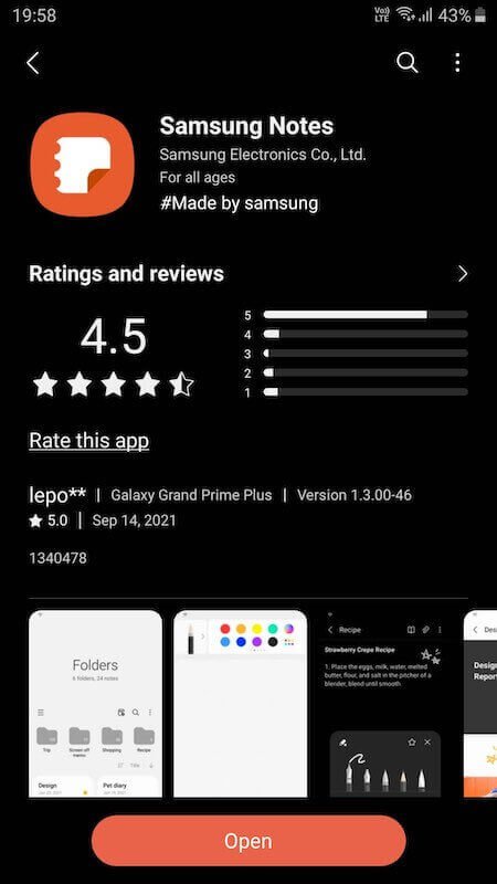 update-Samsung-notes-app