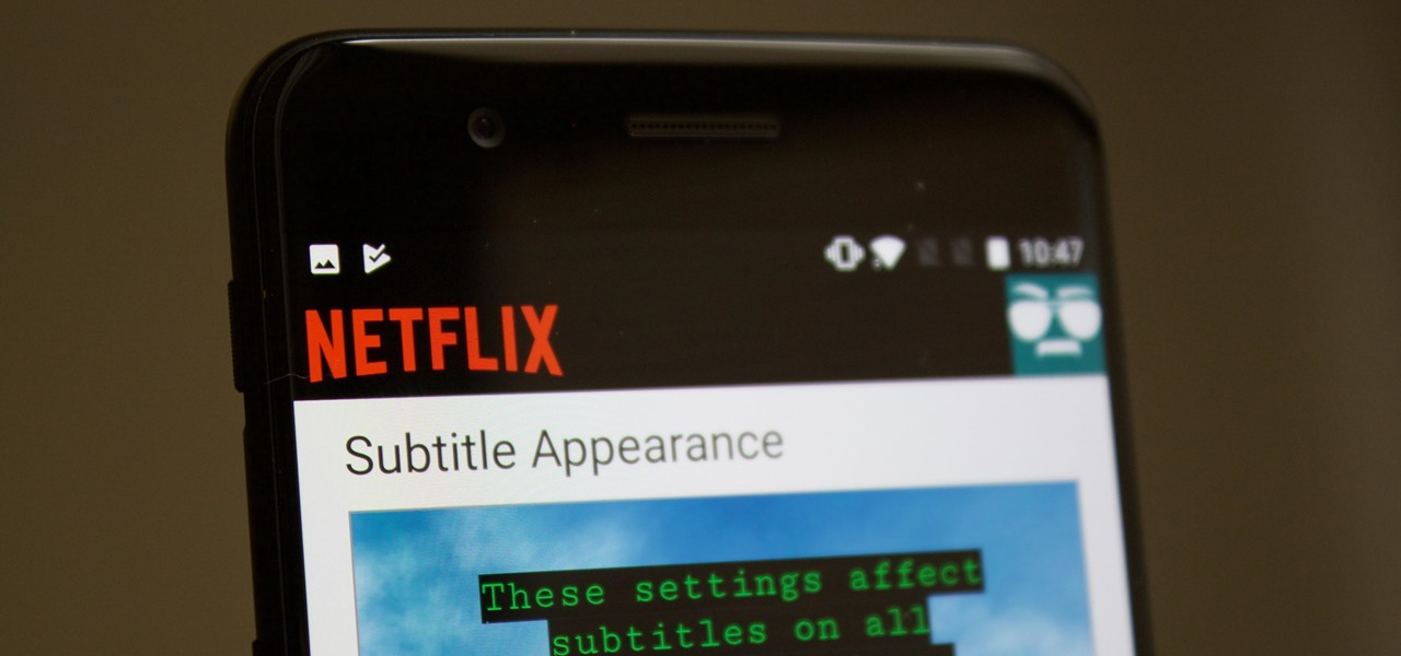 Fijar Subtítulos Netflix No funciona En Android