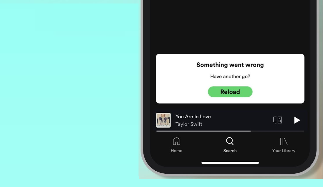 Arreglar Spotify sigue chocando En iPhone