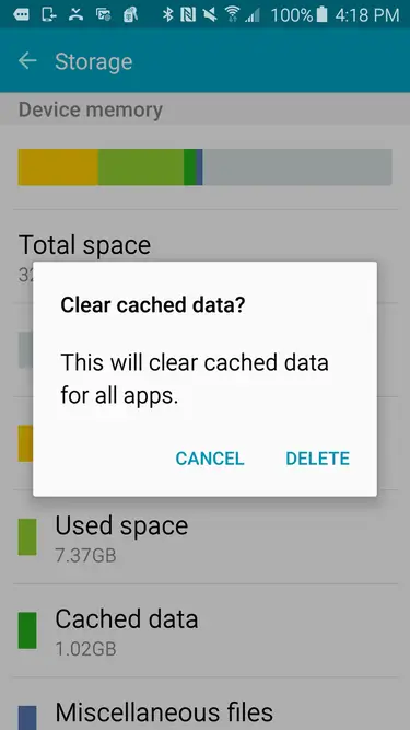 delete-app-cache