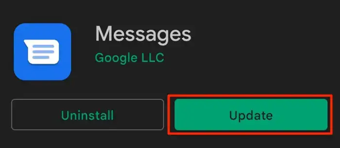update-messaging-app