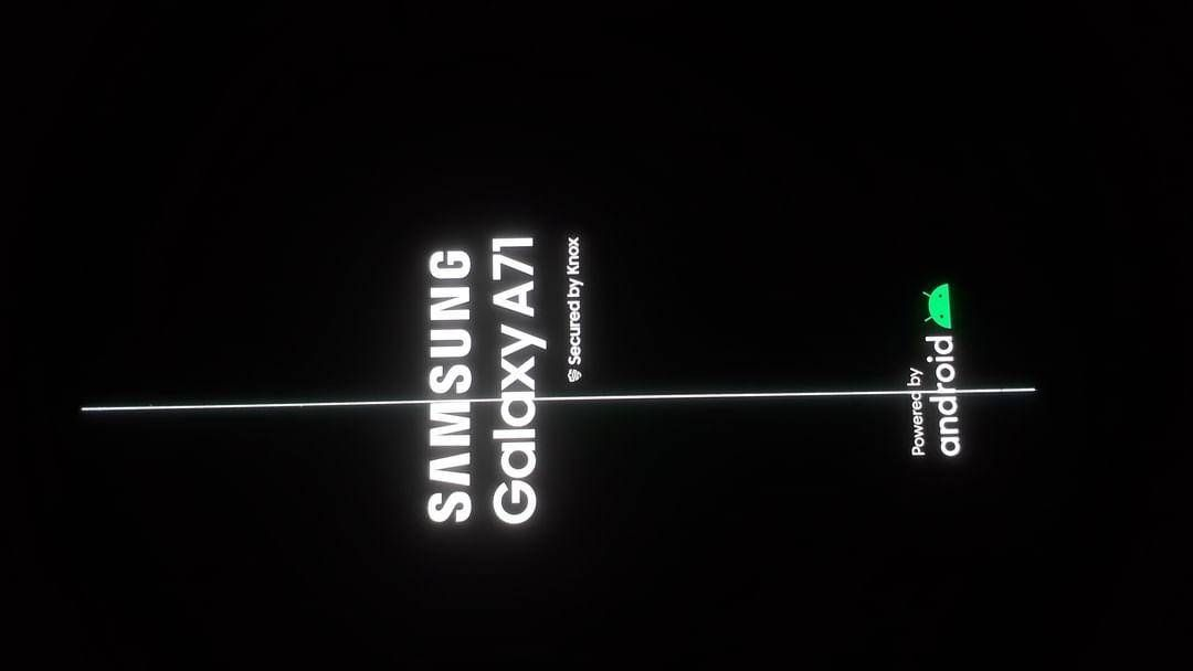 Arreglar Blanca Línea vertical encendida Teléfono Samsung Galaxy A71