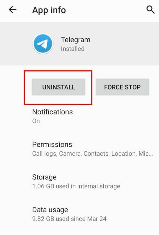 uninstall-telegram